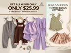 Baby & Kids Sewing Pattern Bundle | 6 Pattern Collections