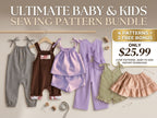 Baby & Kids Sewing Pattern Bundle | 6 Pattern Collections