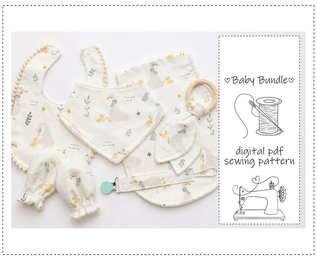 Baby Sewing Pattern Bundle | 16+ PDF Projects