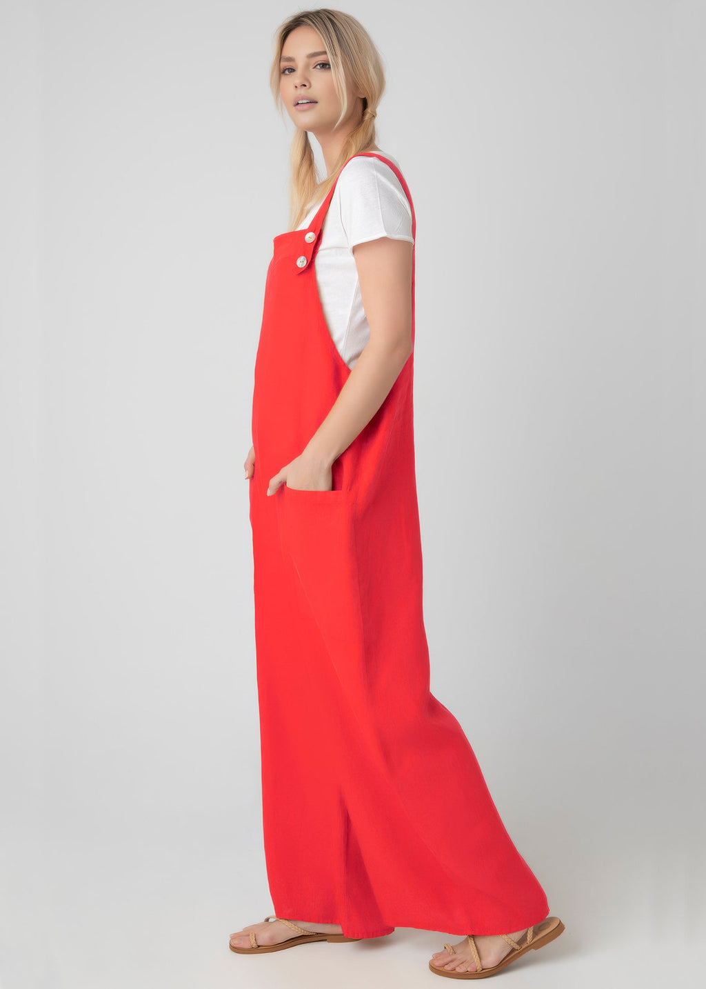 Jumpsuit Beginner Sewing Pattern PDF XS - 4XL, Women Dungaree Pattern