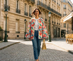 Marie Quilted Coat Sewing Pattern PDF | Beginner Layering Jacket XXS–XXL