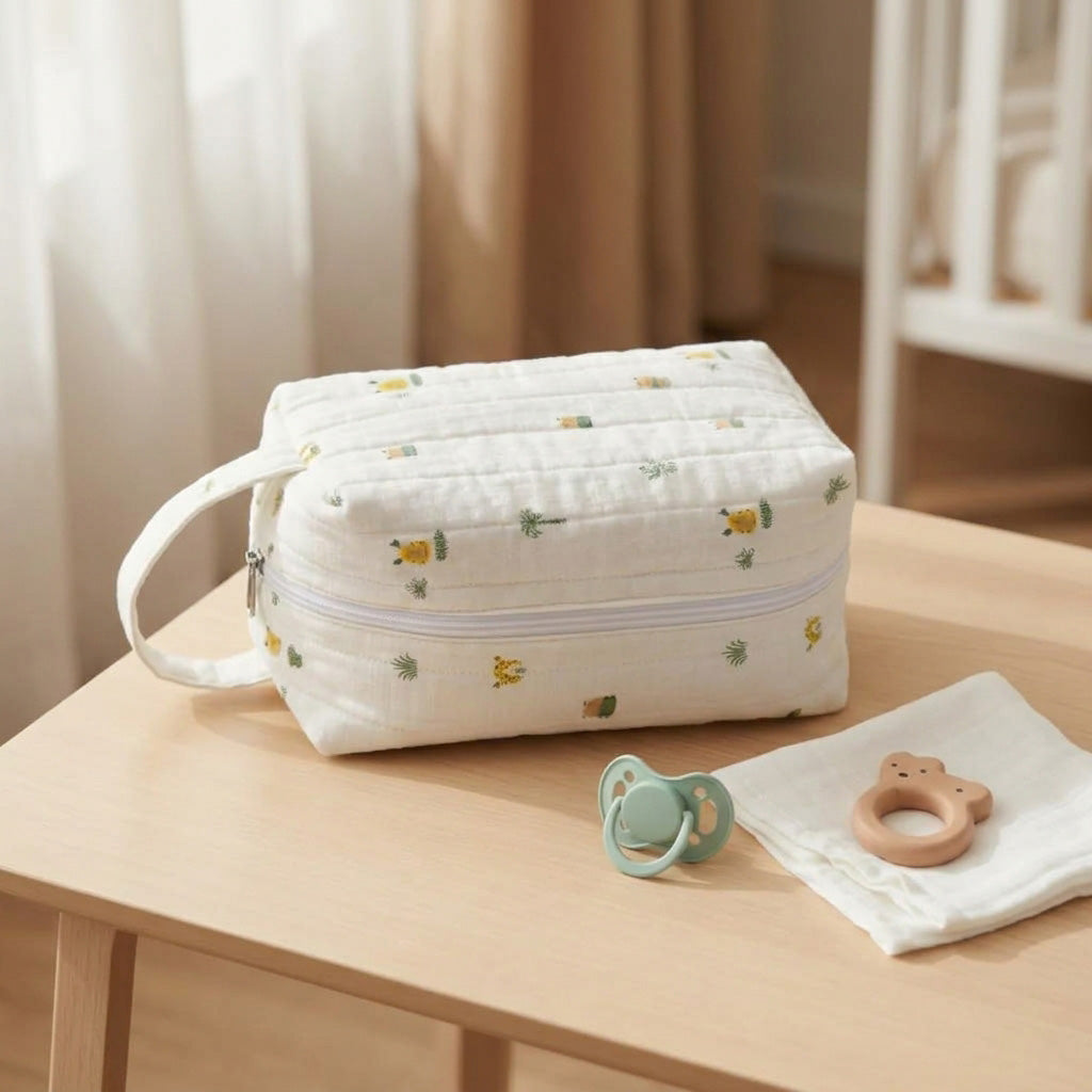 Diaper and Wipes Pouch Sewing Pattern | Beginner Friendly (PDF A4/A0/US Letter)