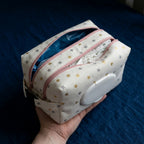 Double Zipper Wipe Pouch PDF Sewing Pattern