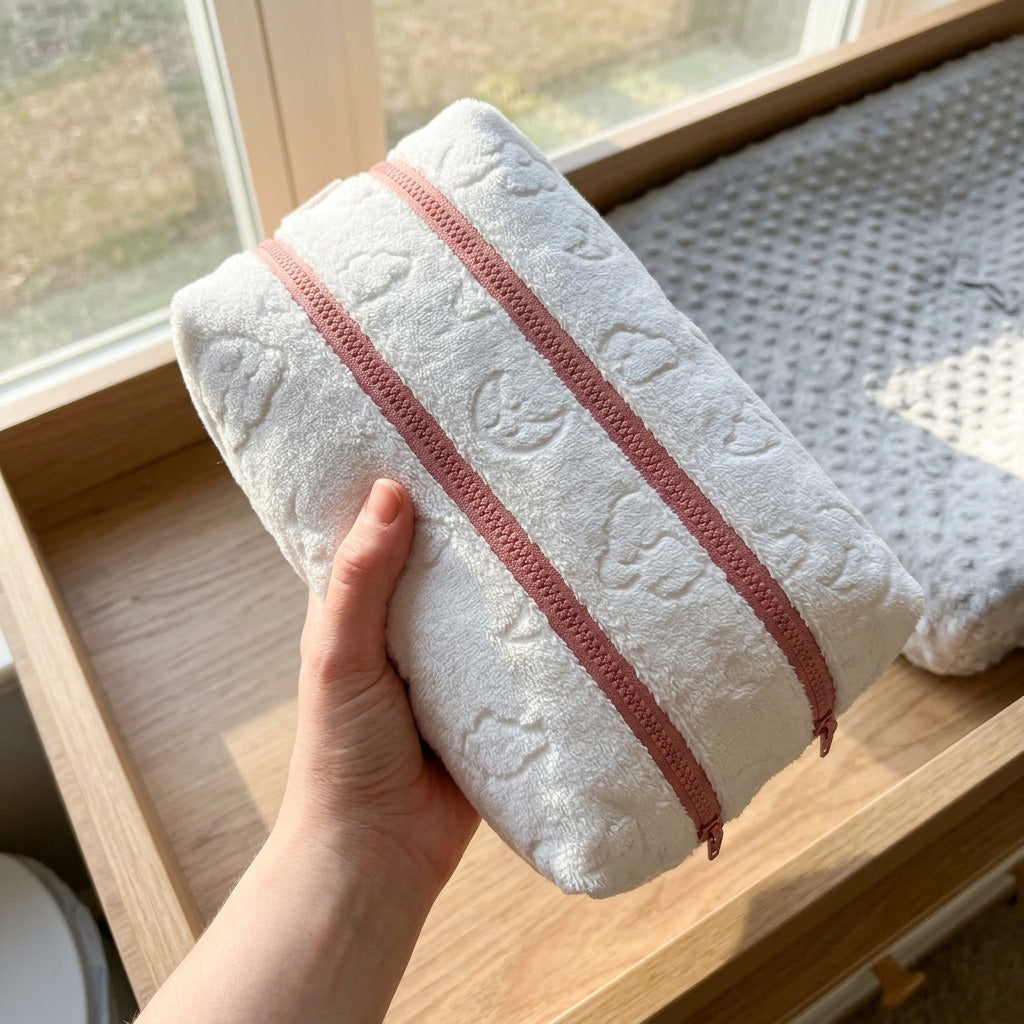 Double Zipper Wipe Pouch PDF Sewing Pattern