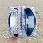 Double Zipper Wipe Pouch PDF Sewing Pattern