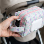Double Zipper Wipe Pouch PDF Sewing Pattern
