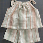 Daisy Set – PDF Sewing Pattern | Top and shorts set for Kids (0-3M to 6Y)