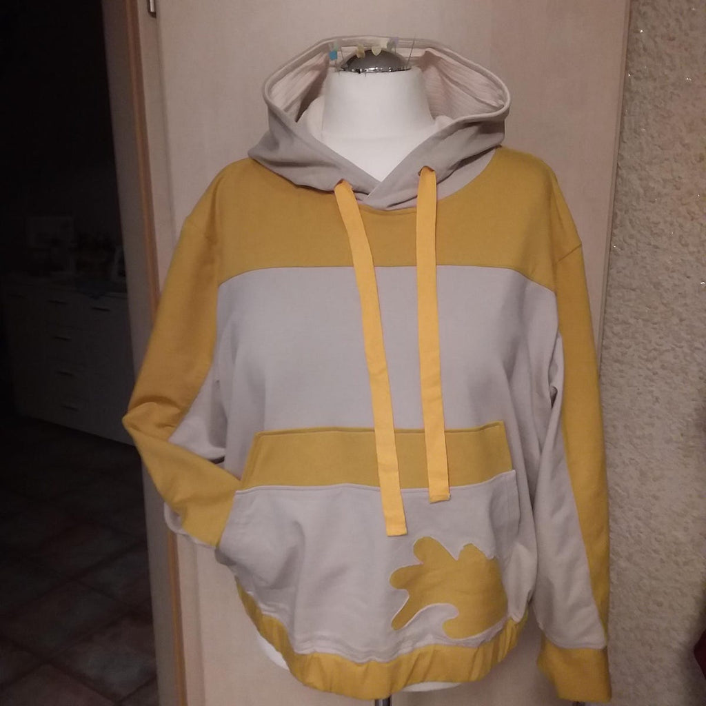 Women’s Hoodie Sewing Pattern PDF | Beginner Sweatshirt & Pullover