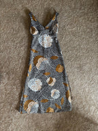 Evening Slip Dress Sewing Pattern PDF | V-Neck Bias Cut Dress US 0–22