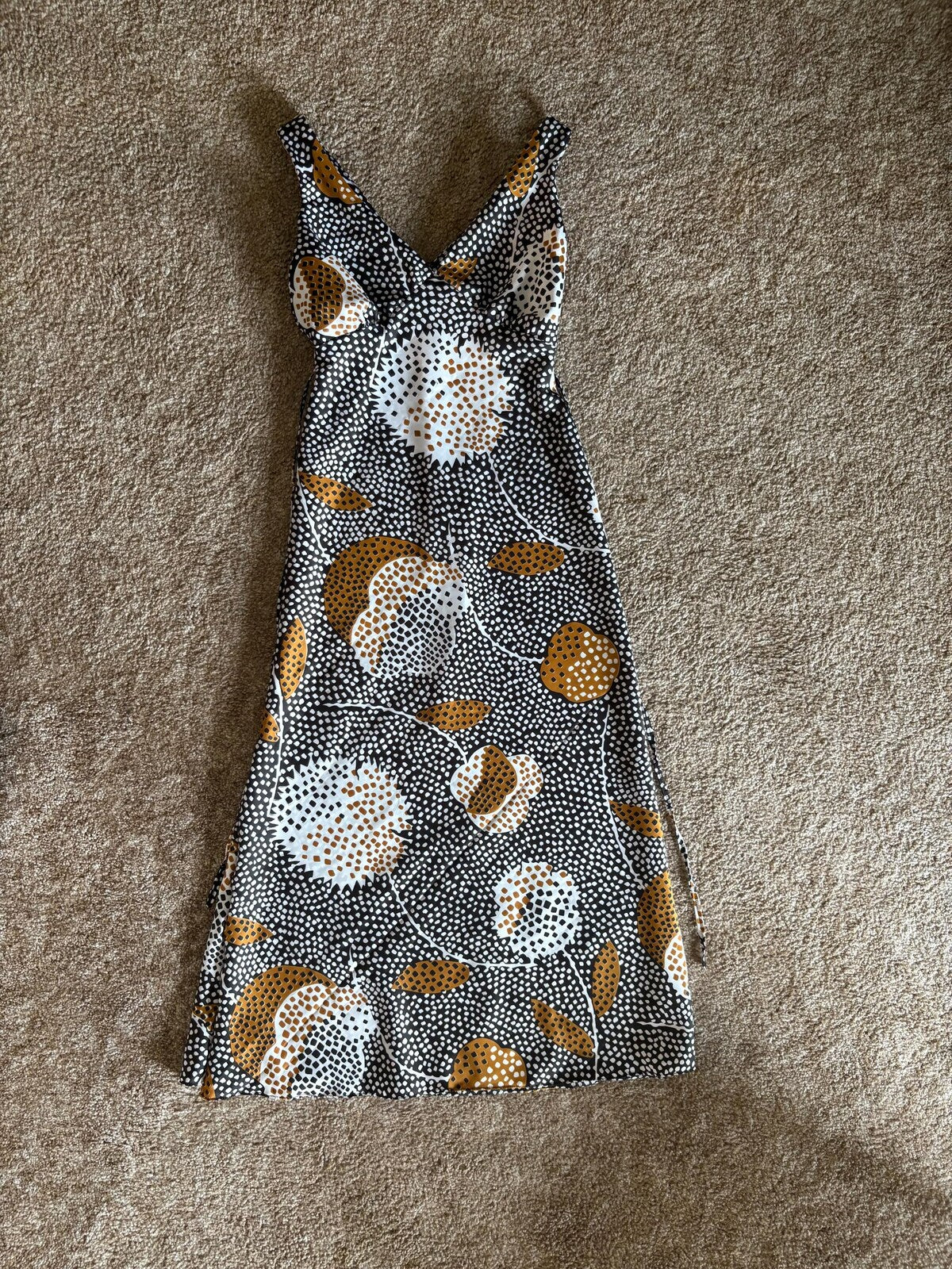 Evening Slip Dress Sewing Pattern PDF | V-Neck Bias Cut Dress US 0–22