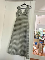 Evening Slip Dress Sewing Pattern PDF | V-Neck Bias Cut Dress US 0–22