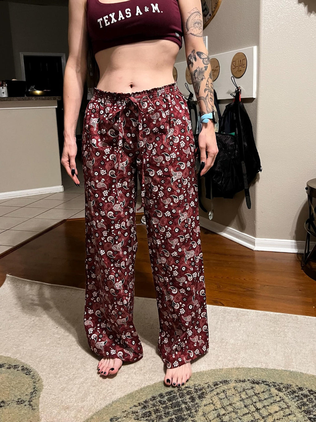 June Pants Wide Leg Palazzo Pants Sewing Pattern PDF | Women’s Elastic Waist Pants