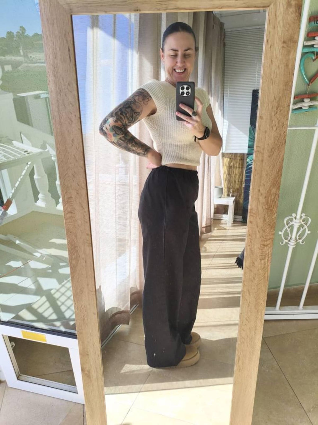 June Pants Wide Leg Palazzo Pants Sewing Pattern PDF | Women’s Elastic Waist Pants