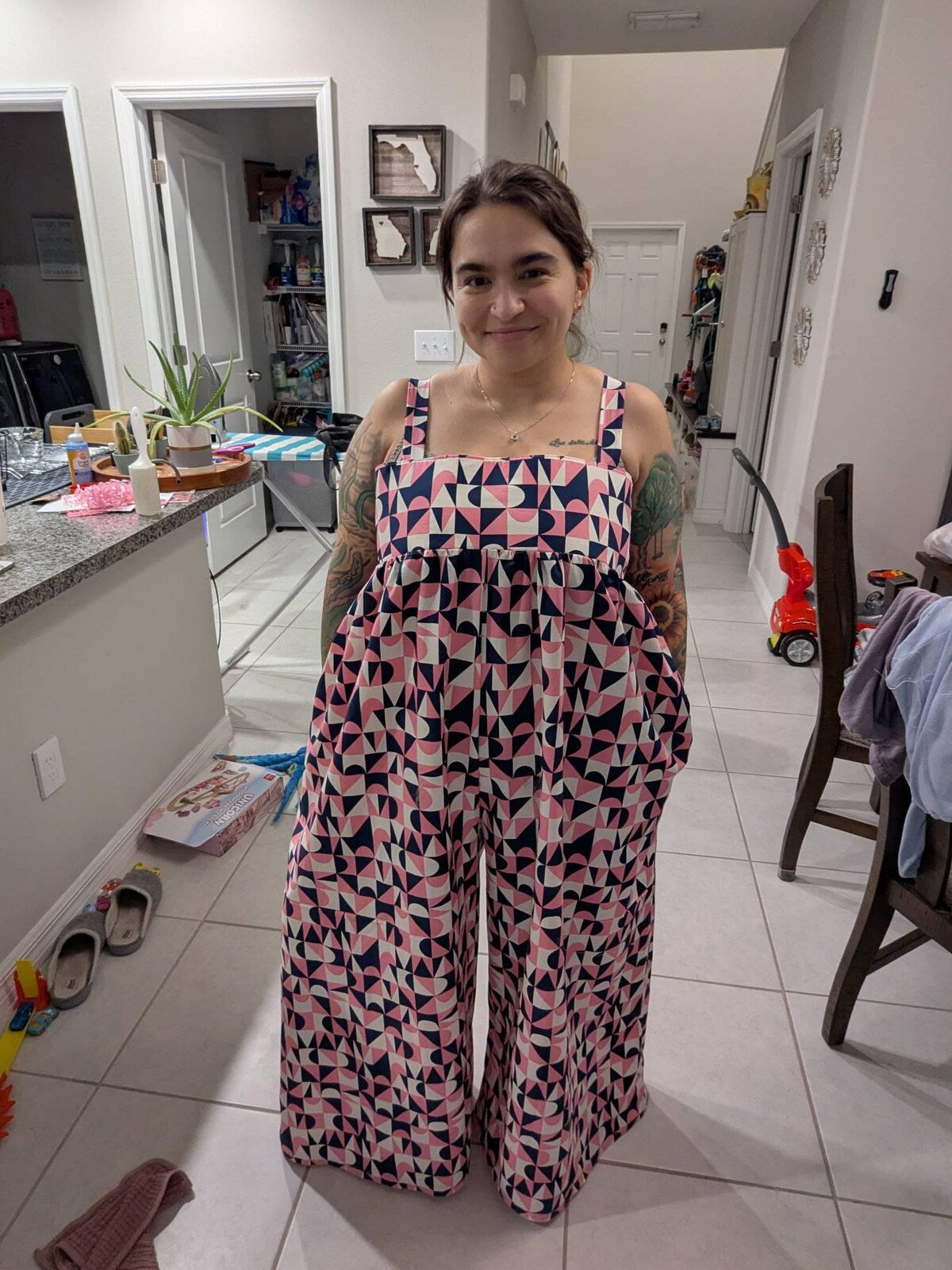 Tate Romper Size Inclusive Sewing PDF Pattern