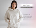 Women’s Hoodie Sewing Pattern PDF | Beginner Sweatshirt & Pullover