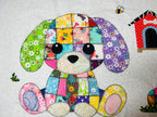 Patchwork Puppy Quilt Pattern - PDF Download | Baby Blanket, Wall Hanging, Applique, Dog Lover Gift