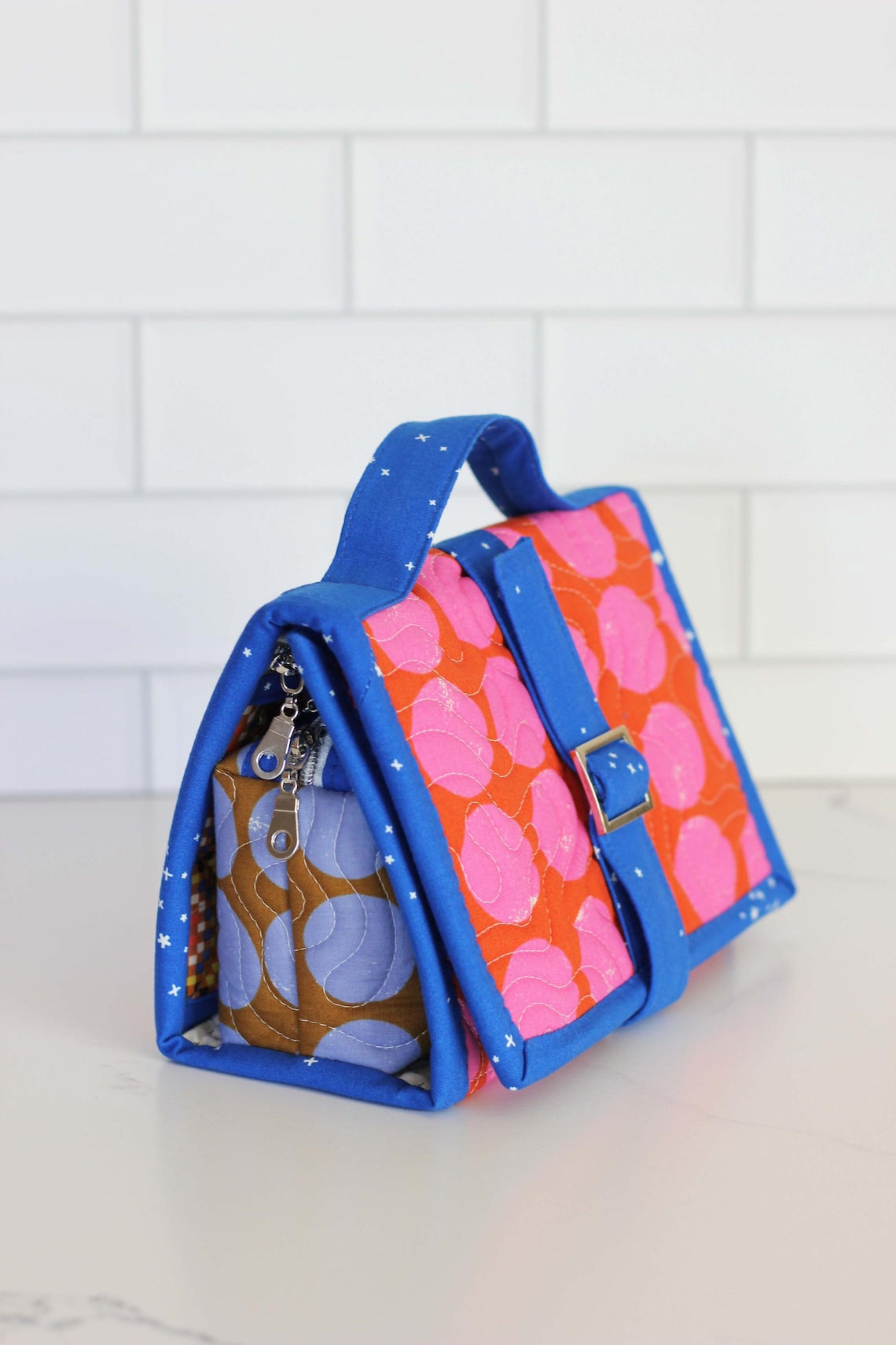 The Ultimate Organizer Set: Quilted Book Sleeve & Nightingale Zipper Case PDF Patterns