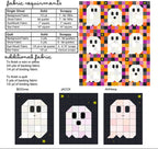 Ghost Party!!! Quilt PDF Pattern Download