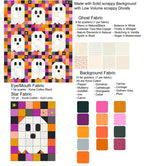 Ghost Party!!! Quilt PDF Pattern Download