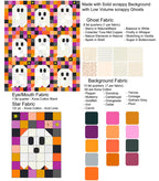 Ghost Party!!! Quilt PDF Pattern Download