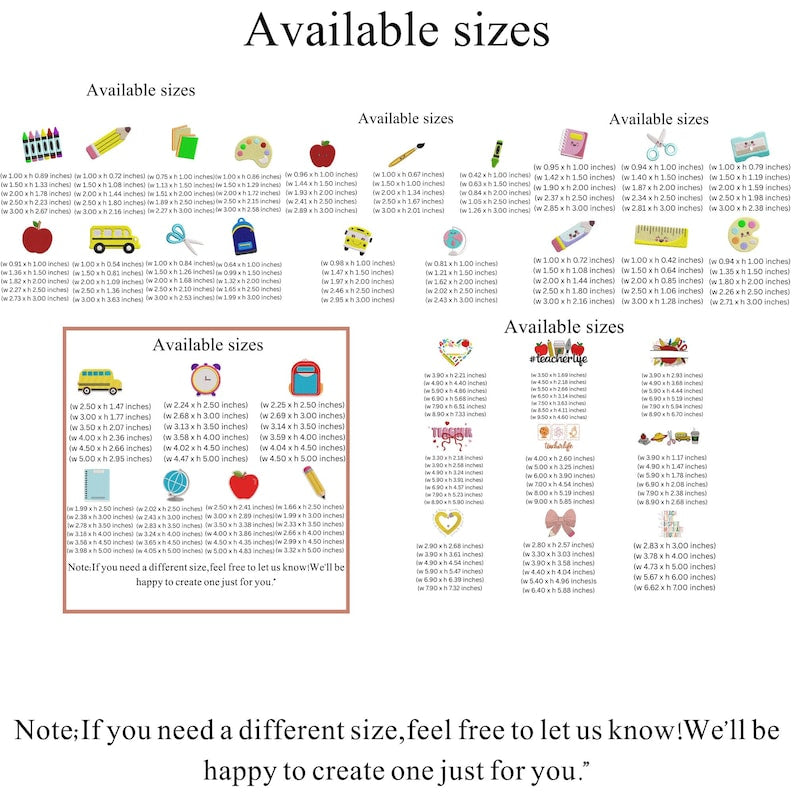Teacher Embroidery Mega Bundle Back to School & Best Teacher Files