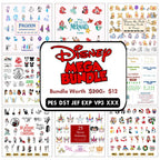 Mega Embroidery Bundle | 4 sizes | Pes, Jef, Exp, Dst, Vp3, Xxx | Instant Download