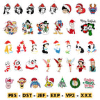 Mega Embroidery Bundle | 4 sizes | Pes, Jef, Exp, Dst, Vp3, Xxx | Instant Download