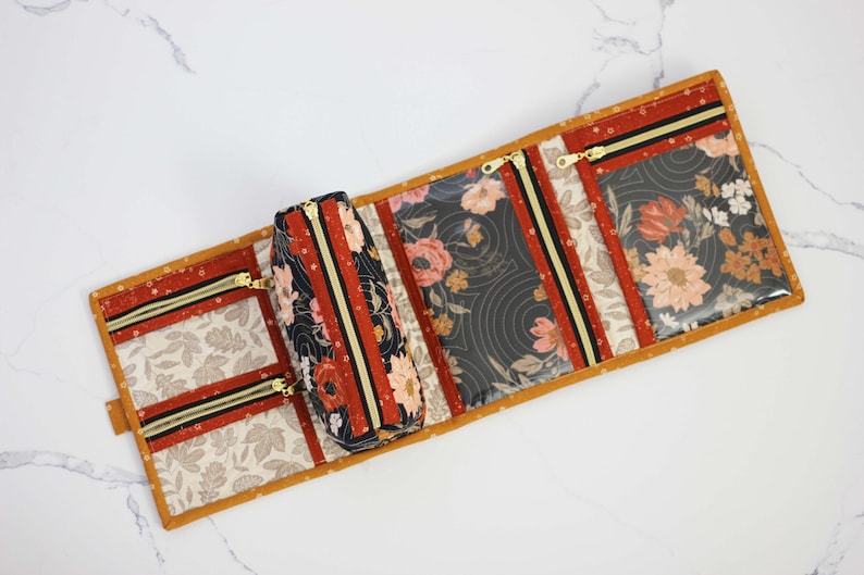The Ultimate Organizer Set: Quilted Book Sleeve & Nightingale Zipper Case PDF Patterns