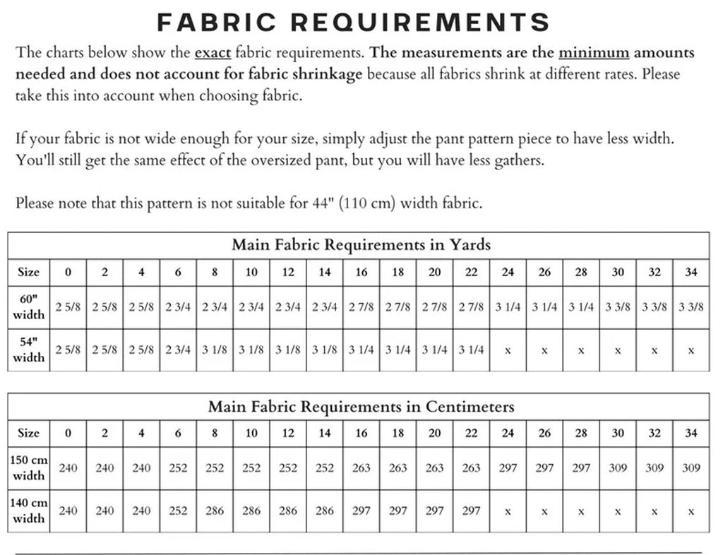Tate Romper Size Inclusive Sewing PDF Pattern